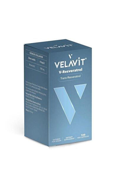Velavit V-Resveratrol 120 Kapsül