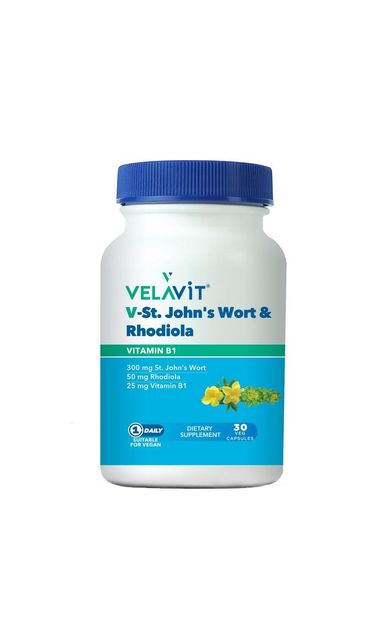 Velavit V-St.Johns Wort Rhodiola 30 Kapsül