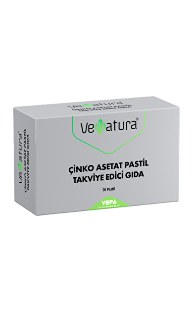 VENATURA Çinko Asetat 30 Pastil