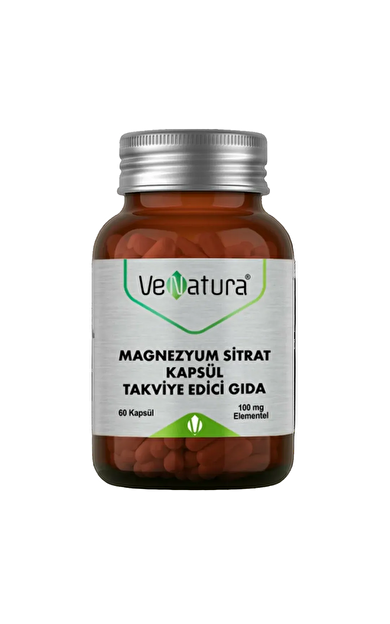 VENATURA Magnezyum Sitrat 60 Kapsül