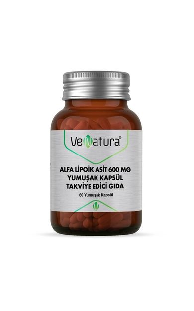 Venatura Alfa Lipoik 600 mg 60 Softgel Kapsül