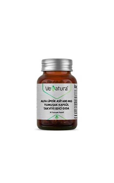 Venatura Alfa Lipoik Asit 600 MG 30 Kapsül