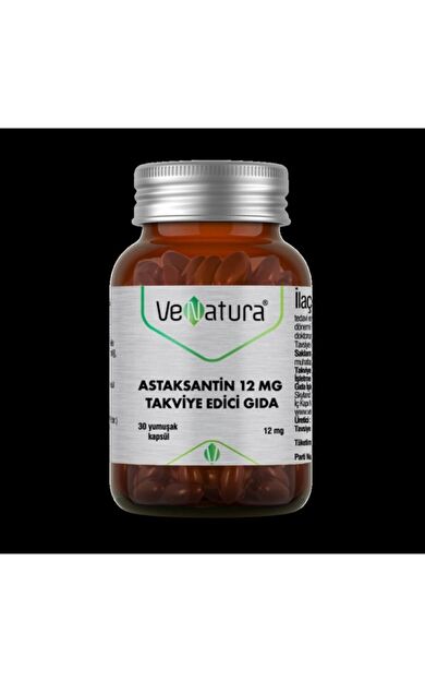 Venatura Astaksantin 12 mg 30 Kapsül