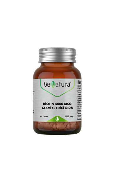 VENATURA Biotin 5000 mcg 90 Tablet