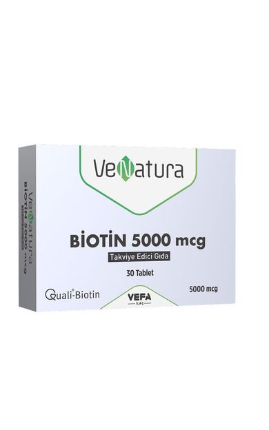 Venatura Biotin 5000mcg 30 Tablet