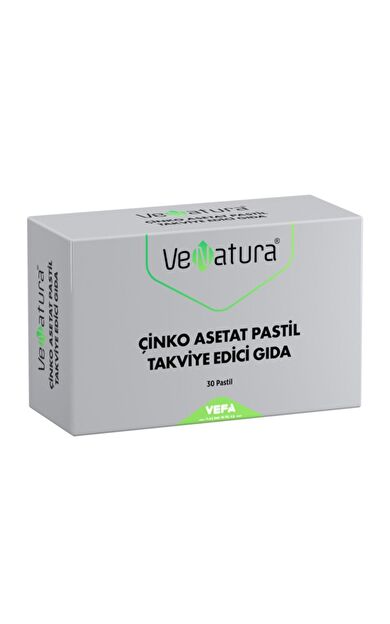 Venatura Çinko Asetat 30 Pastil