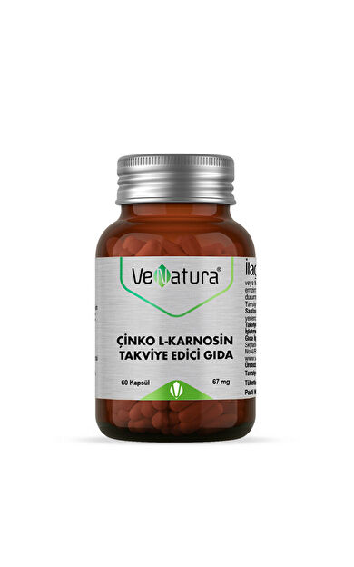 VeNatura Çinko L-Karnosin 60 Kapsül