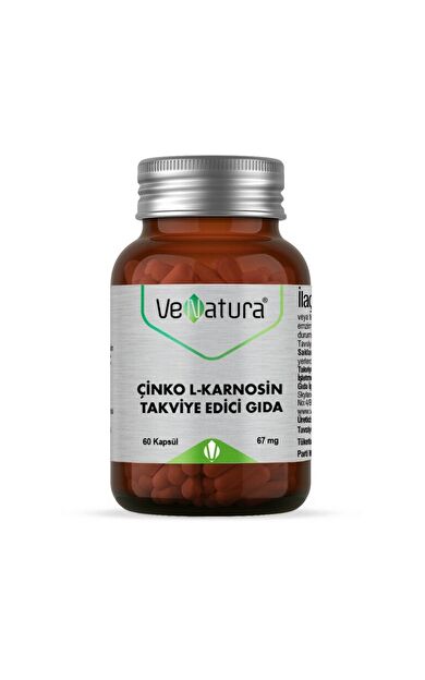 Venatura Çinko L-Karnosin 60 Kapsül