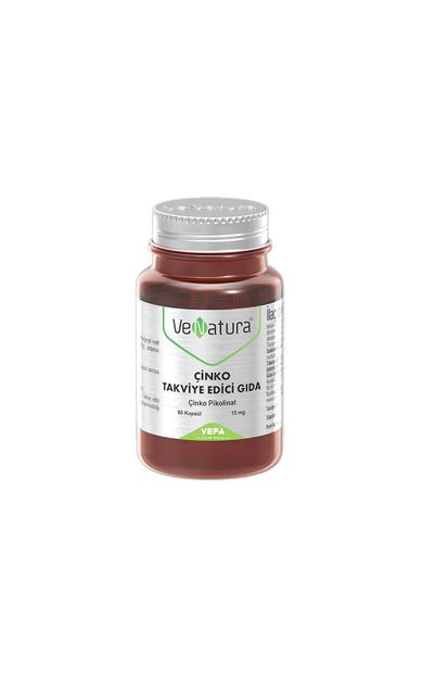 Venatura Çinko Pikolinat 15mg 60 Kapsül
