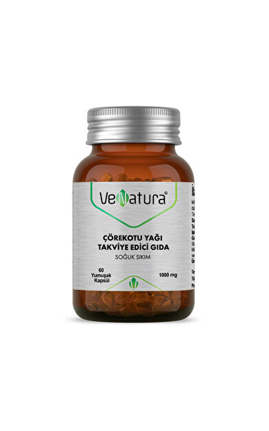 VeNatura Çörek Otu Yağı Takviye Edici Gıda 60 Yumuşak Kapsül