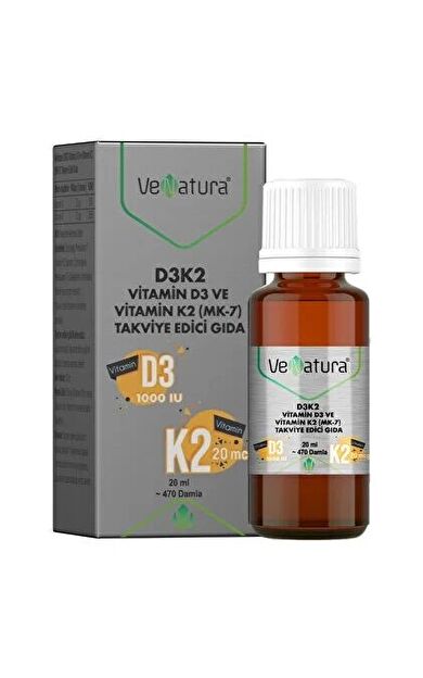 Venatura D3 K2 Damla 20 ml