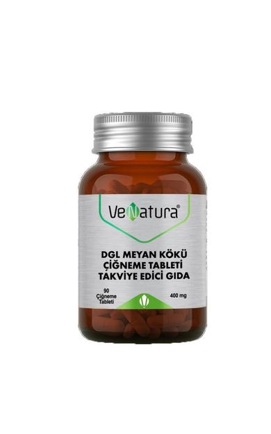 Venatura DGL Meyan Kökü 90 Çiğneme Tableti
