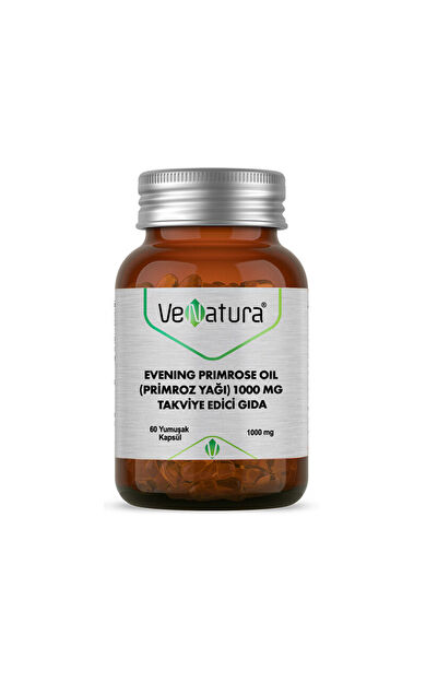 VeNatura Evening Primrose Oil (Primroz Yağı) 1000 mg 60 Kapsül