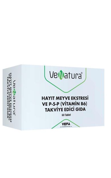Venatura Hayıt Meyvesi Ekstresi ve P-5-P (Vitamin B6) 60 Tablet