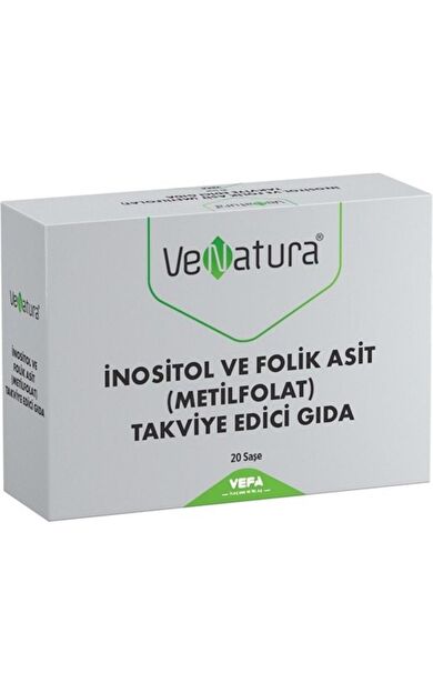 Venatura İnositol ve Folik Asit Metilfolat 20 Saşe