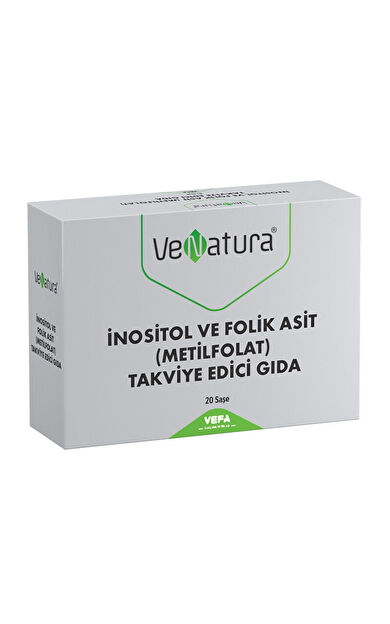 VeNatura İnositol ve Folik Asit (Metilfolat) 20 Saşe
