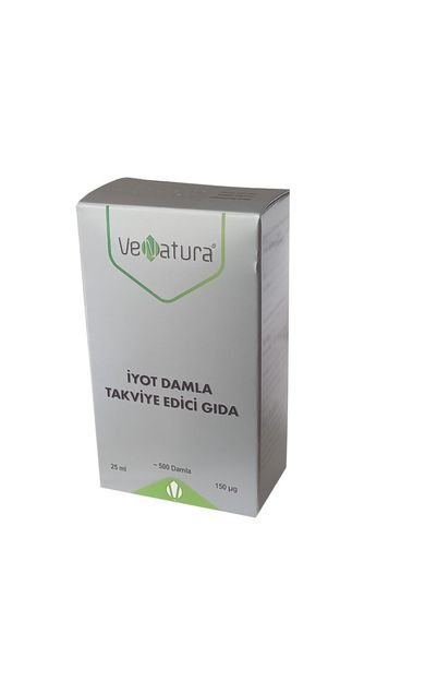 Venatura İyot Damla Takviye Edici Gıda 25ml
