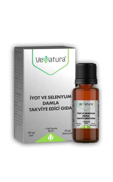 Venatura İyot + Selenyum Damla 30ml