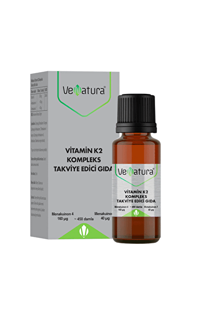 Venatura K2 Kompleks Takviye Edici Gıda 20 ml