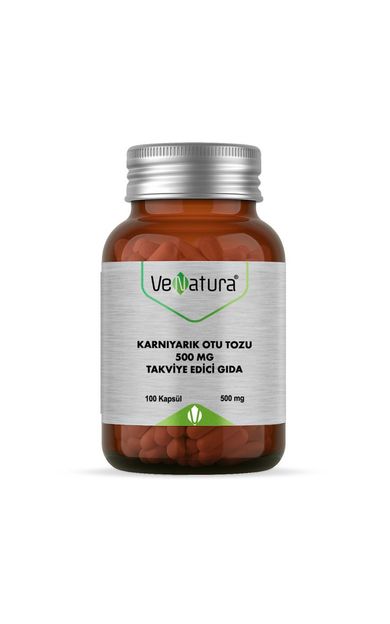 Venatura Karnıyarık Otu Tozu 500mg 100 Kapsül