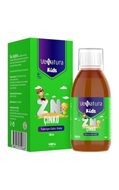 Venatura Kids Çinko Şurup 100 ml
