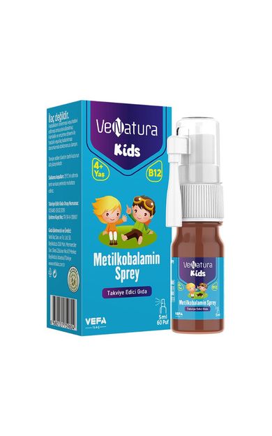 Venatura Kids Metilkobalamin Sprey 300mcg 5ml
