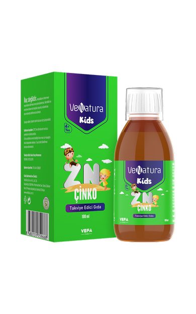 Venatura Kids ZN Çinko 3mg Şurup 100ml