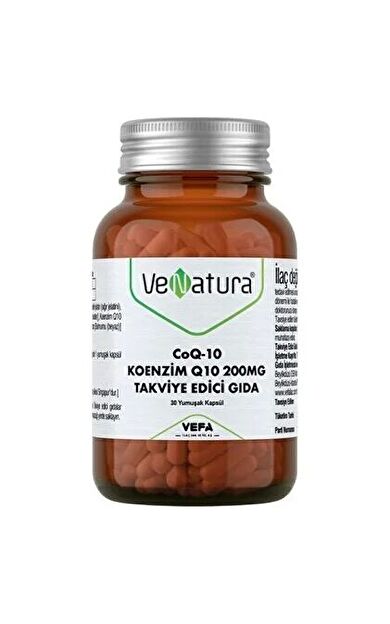Venatura Koenzim Q10 200 mg 30 Kapsül
