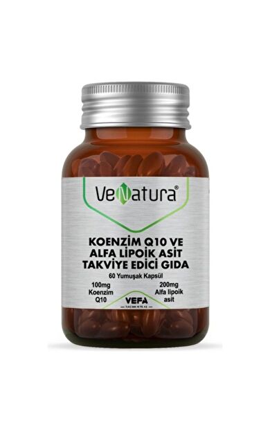 Venatura Koenzim Q10 & Alfa Lipoik Asit 60 Kapsül