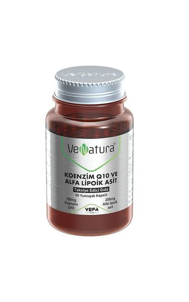 Venatura Koenzim Q10 ve Alfa Lipoik Asit 60 Kapsül