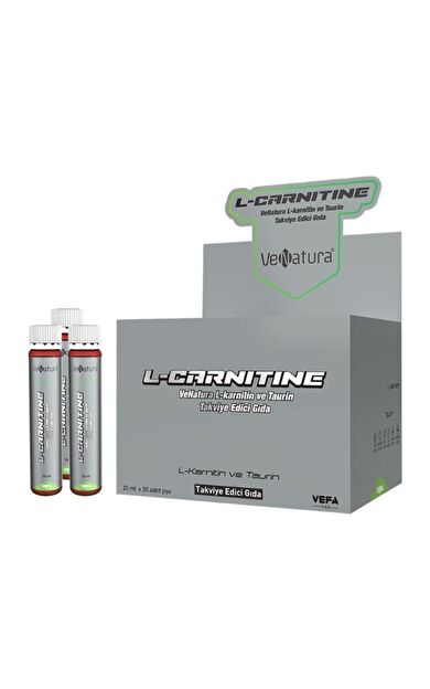 VeNatura L-Carnitine Ve Taurin 25 Ml X 20 Şişe