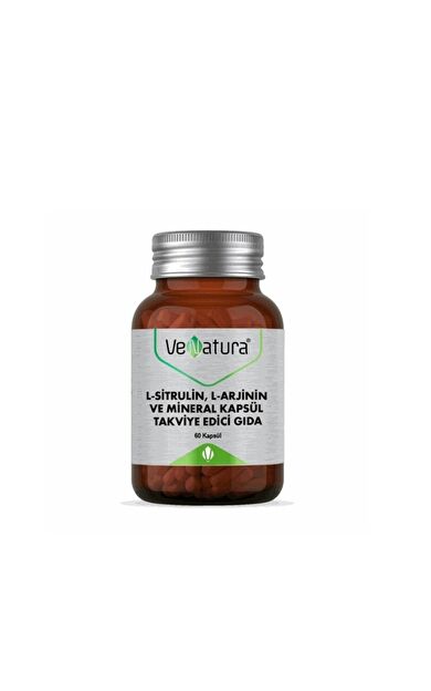 VeNatura L-Sitrulin, L-Arjinin ve Mineral 60 Kapsül