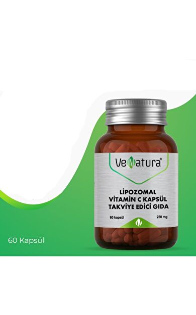 Venatura Lipozomal Vitamin C 60 Kapsül