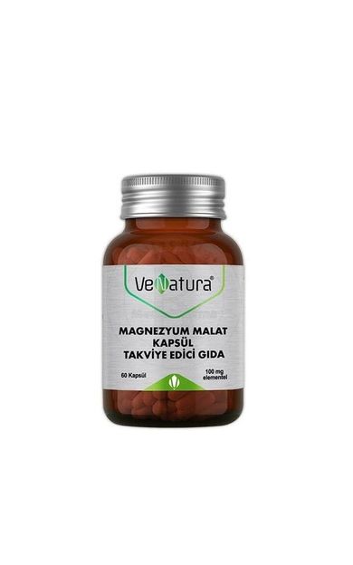 Venatura Magnezyum Malat 60 Kapsül