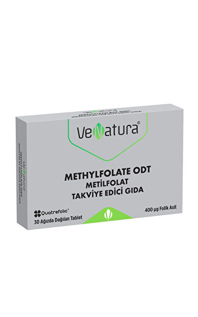 VeNatura Metilfolat Odt Takviye Edici Gıda 30 Tablet