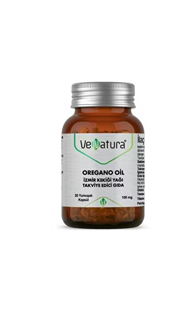 Venatura Oregano Oil Kompleks İzmir Kekiği Yağı 30 Kapsül