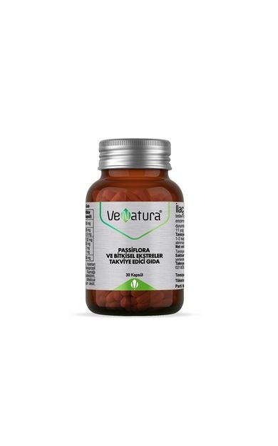 Venatura Passiflora ve Bitkisel Ekstreler 30 Kapsül
