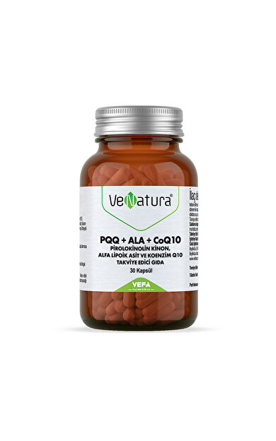 VeNatura PQQ+ALA+CoQ10 Takviye Edici Gıda 30 Kapsül