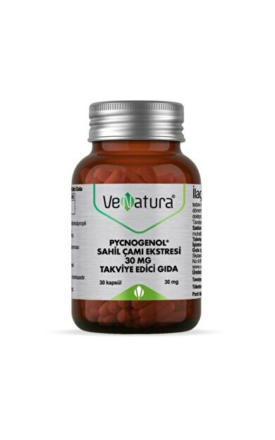 Venatura Pycnogenol Sahil Çamı Ekstresi 30 mg 30 Kapsül