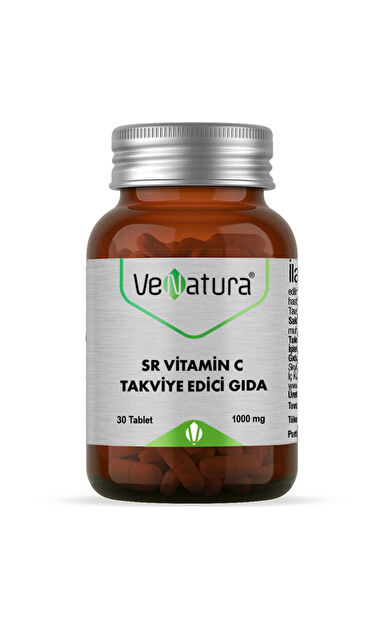 VeNatura SR Vitamin C 1000 mg Takviye Edici Gıda 30 Tablet