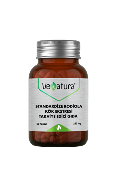VENATURA Standardize Rodiola Kök Ekstresi Takviye Edici Gıda 60 Kapsül
