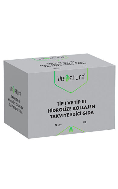 VeNatura Tip I ve Tip III Hidrolize Kollajen 30 Saşe