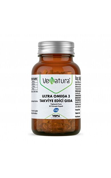 Venatura Ultra Omega 3 30 Kapsül