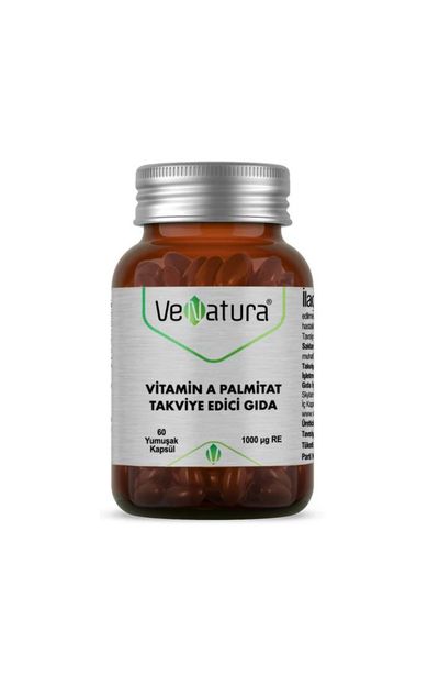 Venatura Vitamin A Palmitat 1000mcg 60 Kapsül