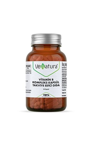 Venatura Vitamin B Kompleks 30 Kapsül