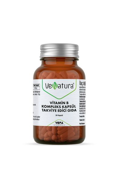 Venatura Vitamin B Kompleks 30 Kapsül