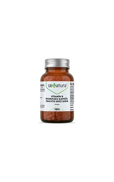 Venatura Vitamin B Kompleks 30 Kapsül