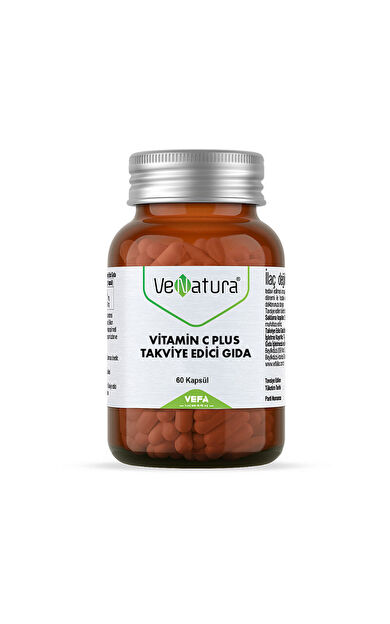 VeNatura Vitamin C PLUS Takviye Edici Gıda 60 Kapsül