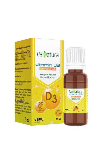 Venatura Vitamin D3 1000IU Damla 20ml