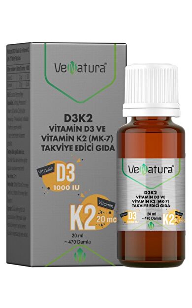 Venatura D3 K2 Damla 20 ml